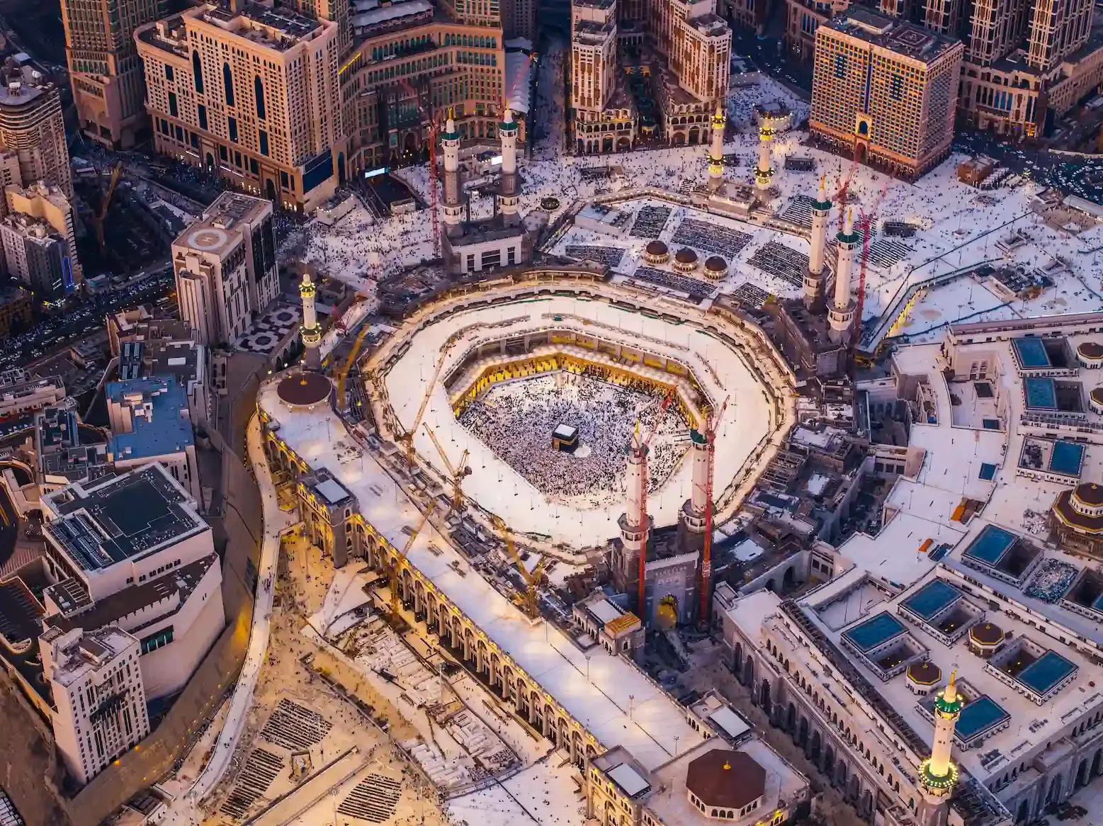 Masjid Al-Haram aerial view